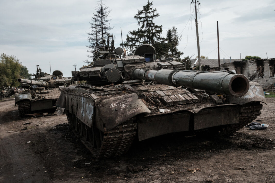 russian tank in ukraine