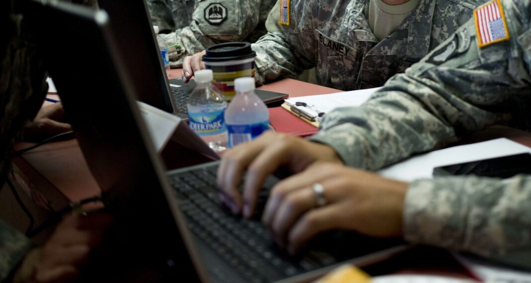 us military typing