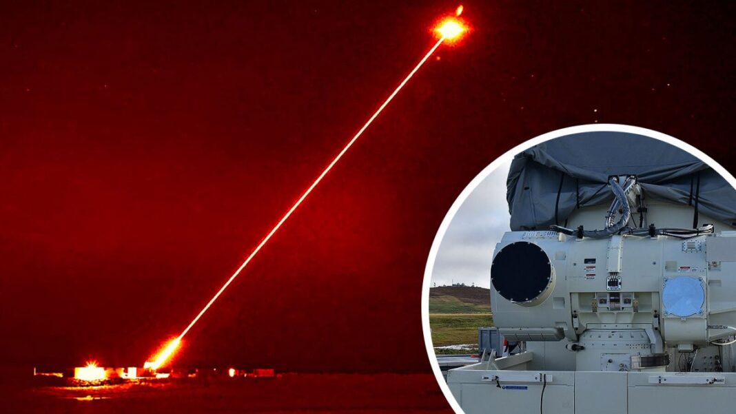Laser DragonFire UK MBDA